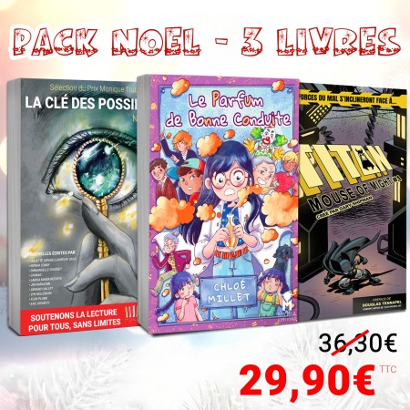 PACK NOËL 2025 - 3 LIVRES - MYRIA EDITIONS