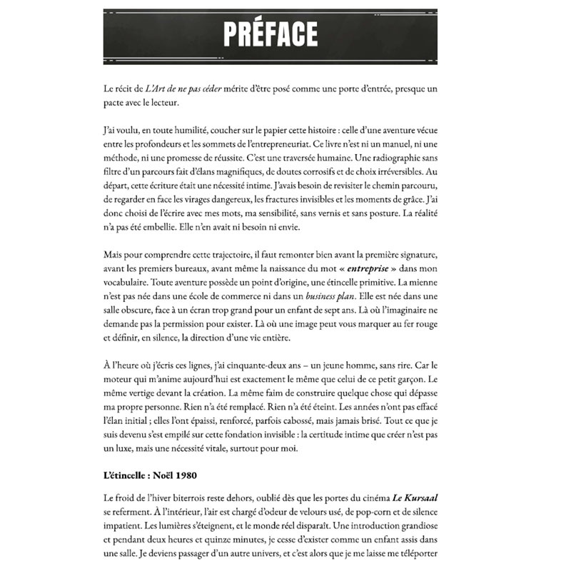 L'ART DE NE PAS CÉDER : De l'Ombre à la Lumière