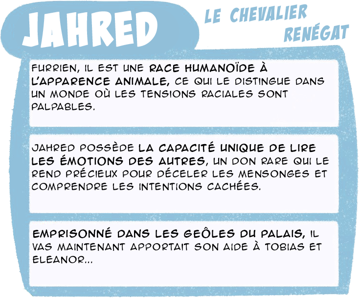 Jahred le chevalier renégat description
