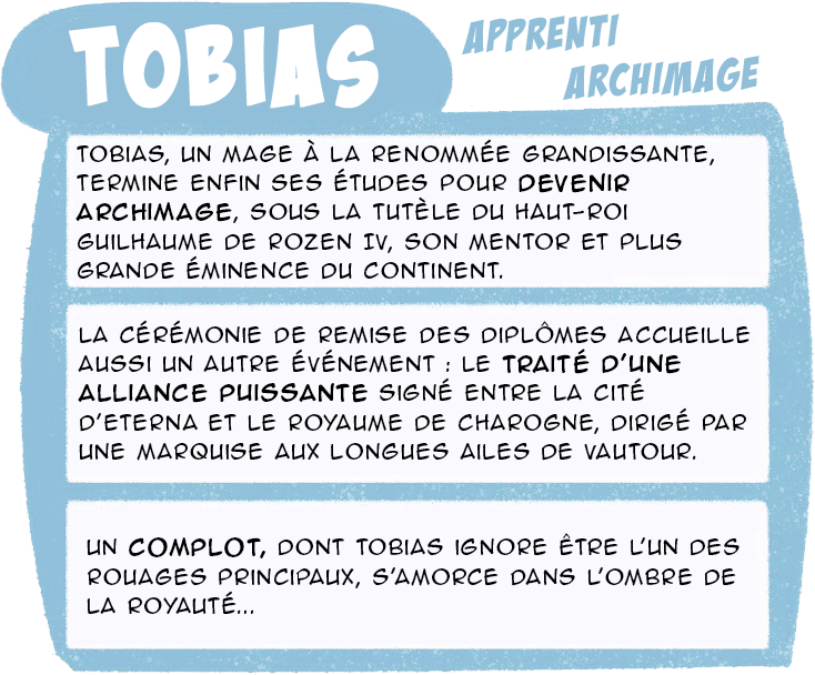 Tobias le futur archimage description