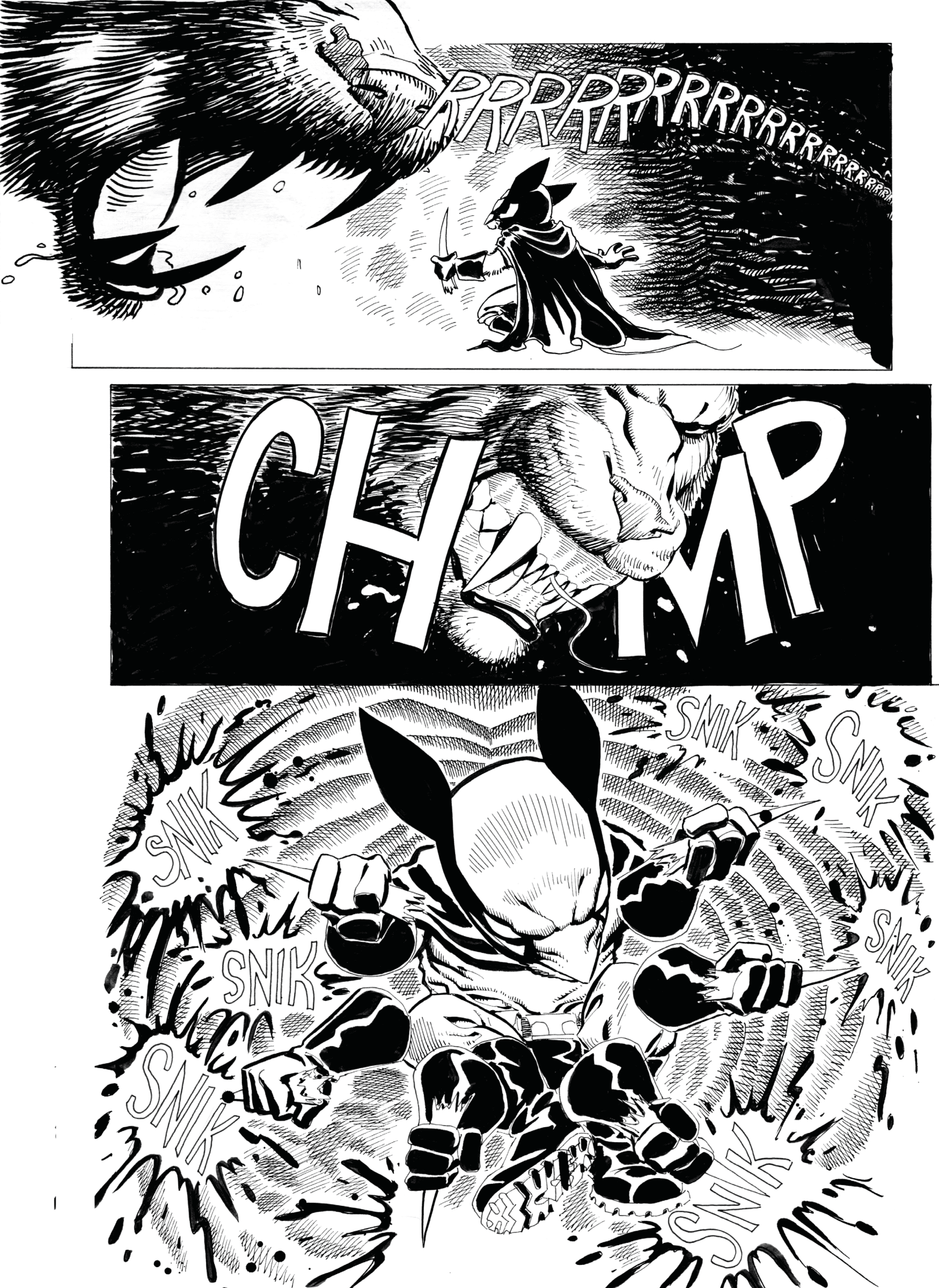 Page du Comic